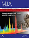MEDICAL JOURNAL OF AUSTRALIA雜志封面